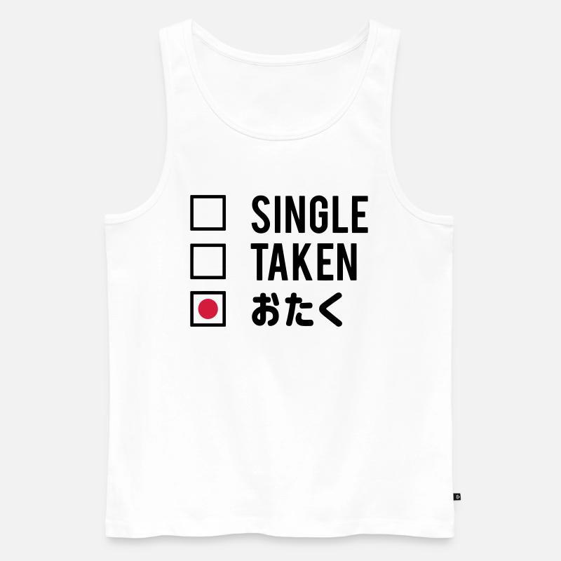 fandom otaku - Männer Premium Bio Tank Top - Weiß