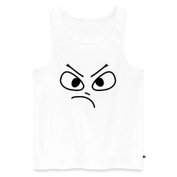 grantler - Männer Premium Bio Tank Top - Weiß - Vorne - Michal (187cm)