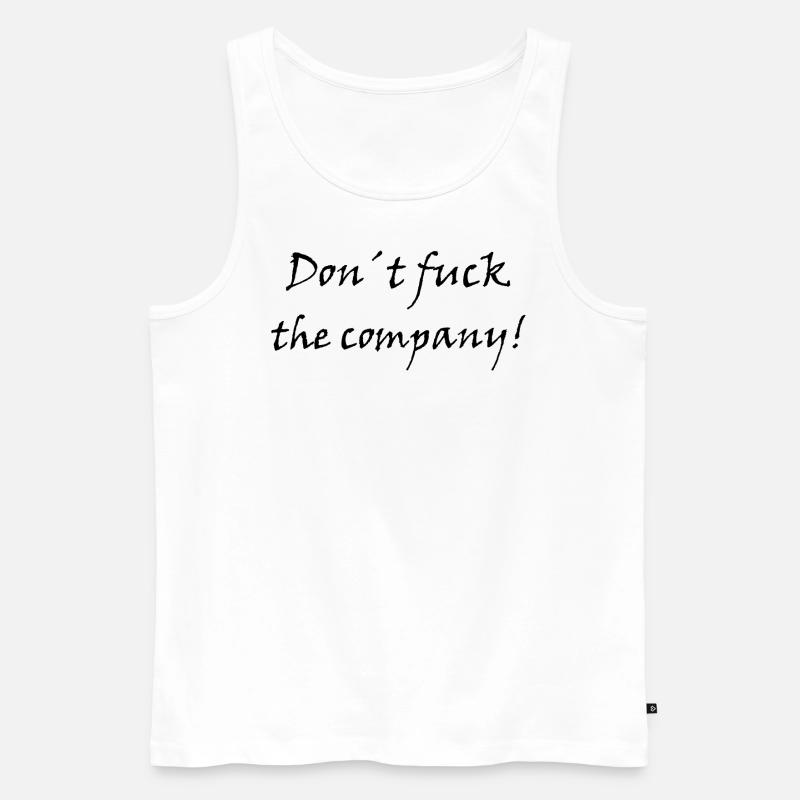 dftc - Männer Premium Bio Tank Top - Weiß