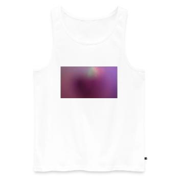 Shadow Hearts - Männer Premium Bio Tank Top - Weiß - Vorne - AI Model Male 178 light (178cm)
