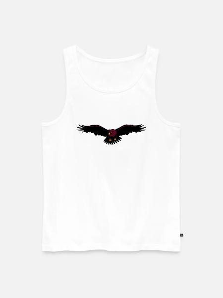 Aigle, Eagle - Débardeur bio Premium Homme - blanc