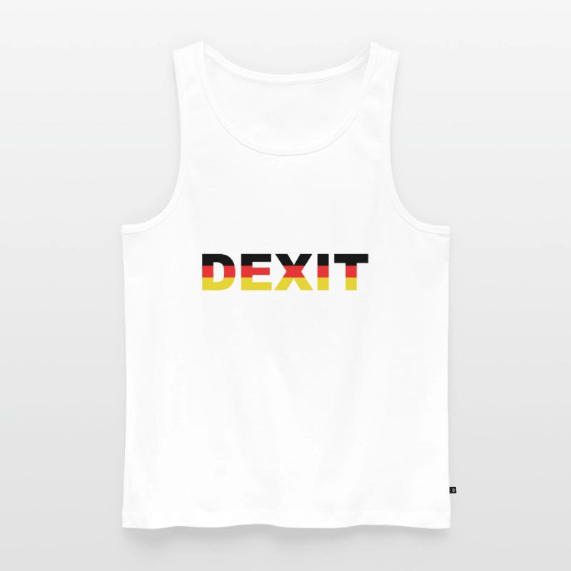 Deutschland Exit EU / Dexit / Brexit Männer Premium Bio Tank Top