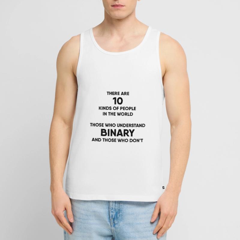 Programmer - Binary system Men's Premium Organic Tank Top