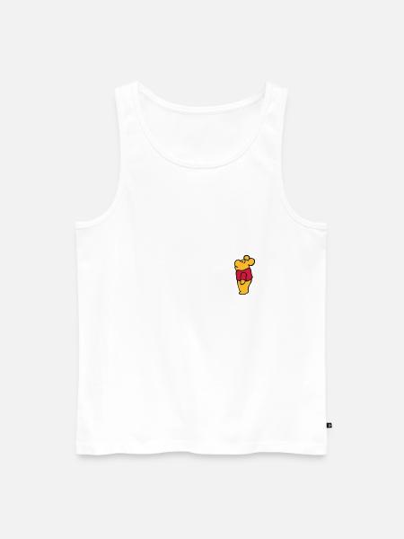 kind bar - Men's Premium Organic Tank Top - white