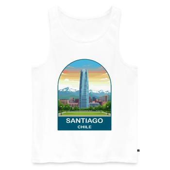 CTY02170 - Men's Premium Organic Tank Top - white - Front - Michal (187cm)