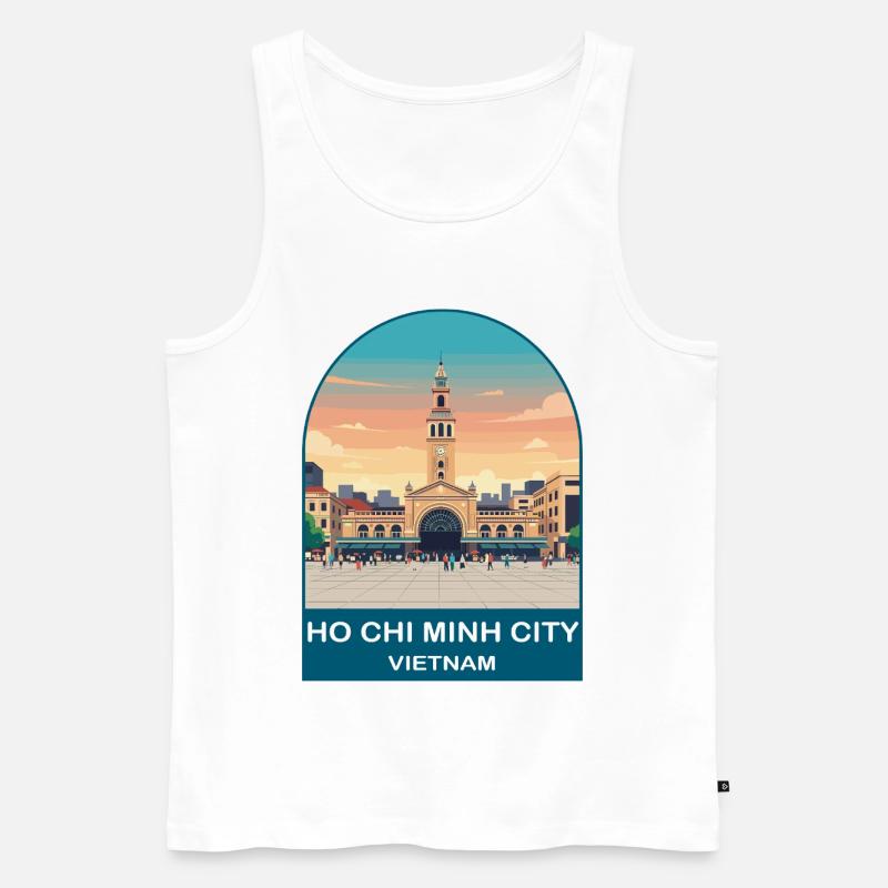 CTY02064 - Männer Premium Bio Tank Top - Weiß