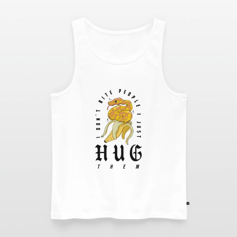 Ball Python Snake Owner Banana Royal Python Men's Premium Organic Tank Top
