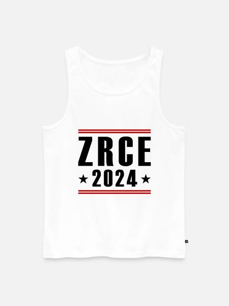 Zrce 2024 - Men's Premium Organic Tank Top - white