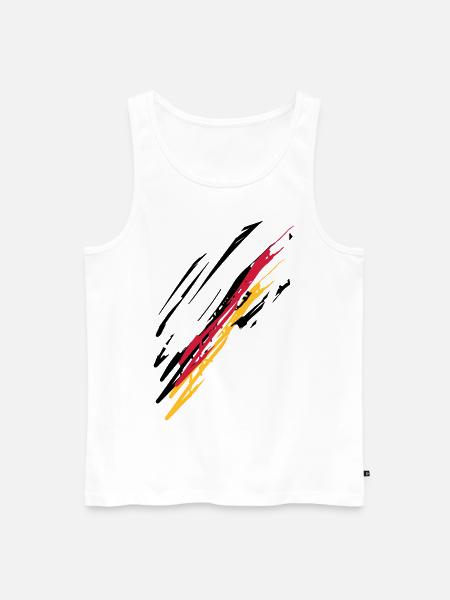 Energies - Men's Premium Organic Tank Top - white