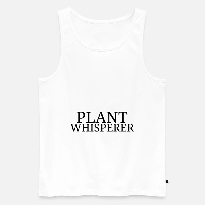 Pflanzen - Männer Premium Bio Tank Top - Weiß