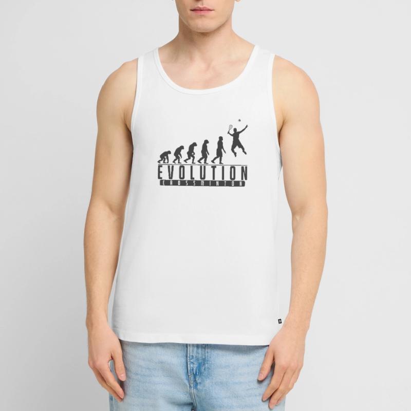 Crossminton Evolution Speedminton Men's Premium Organic Tank Top