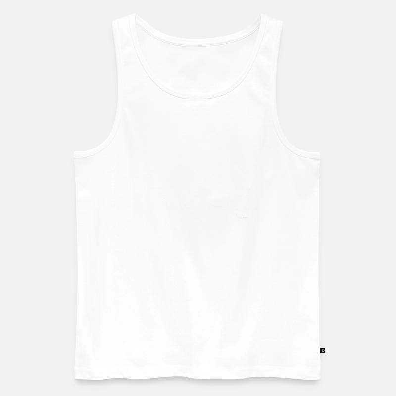 VTT Cyclisme Cyclisme Cyclisme - Débardeur bio Premium Homme - blanc