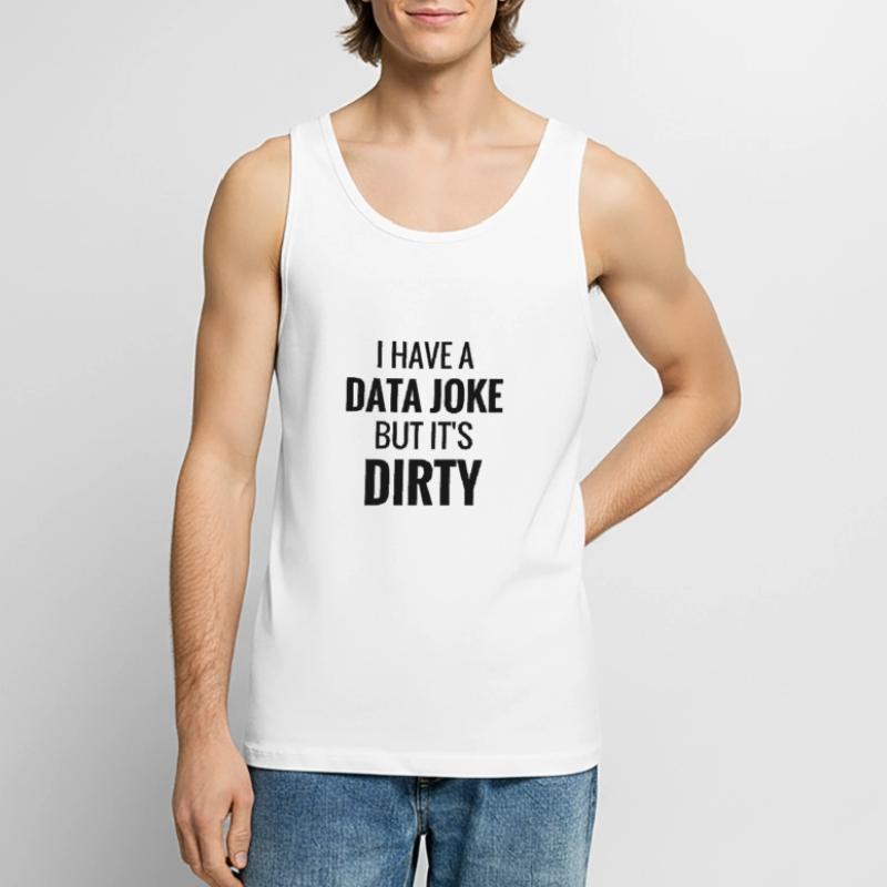 Data Science Geschenke | Data Scientist Big Data Männer Premium Bio Tank Top