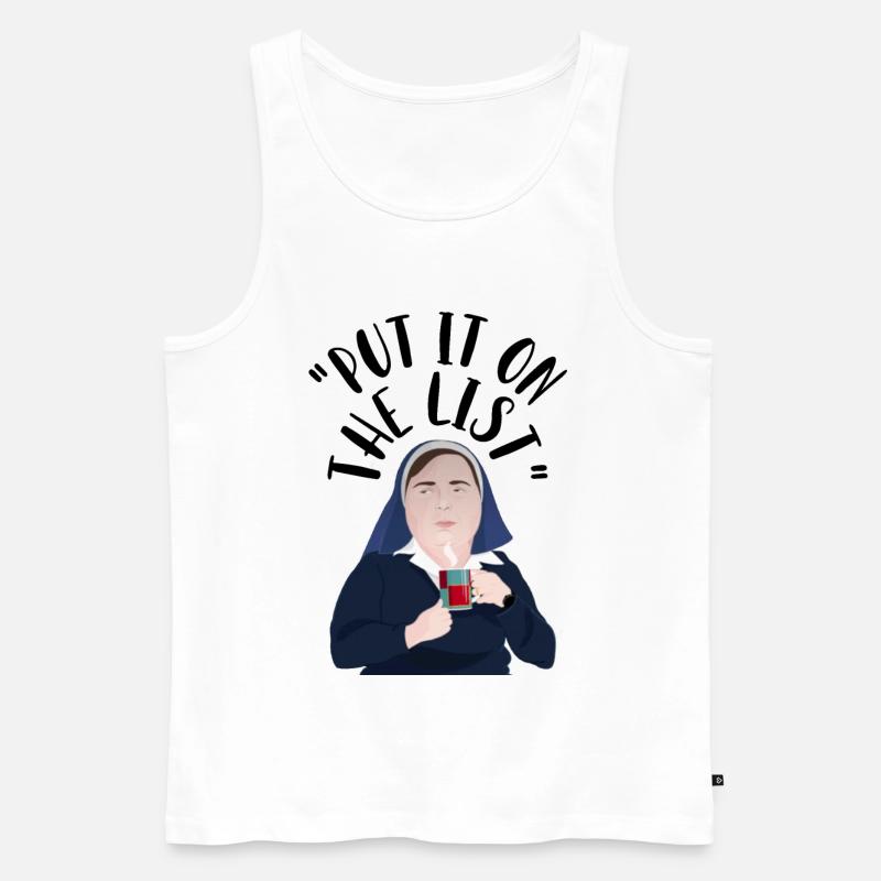 Derry Nordirland Schwester Michael - Männer Premium Bio Tank Top - Weiß