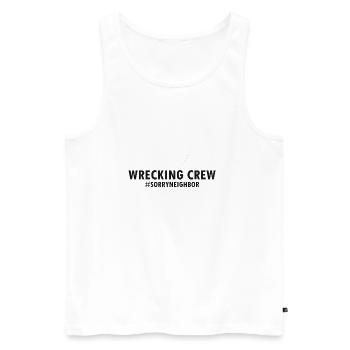 House demolition design and house renovation - Men's Premium Organic Tank Top - white - Front - Michal (187cm)