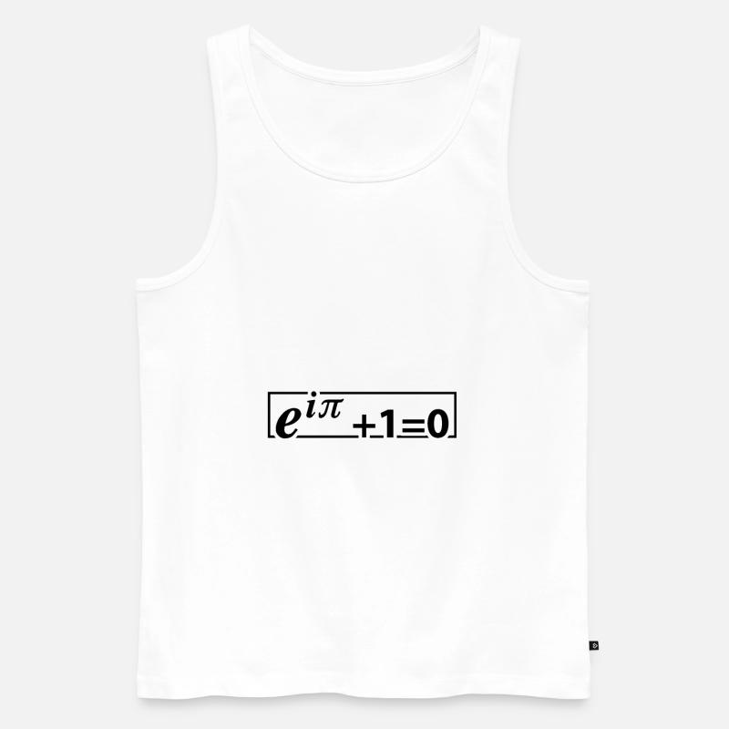 Mathematiker | Mathe Lehrer Mathematiker Geschenk - Männer Premium Bio Tank Top - Weiß