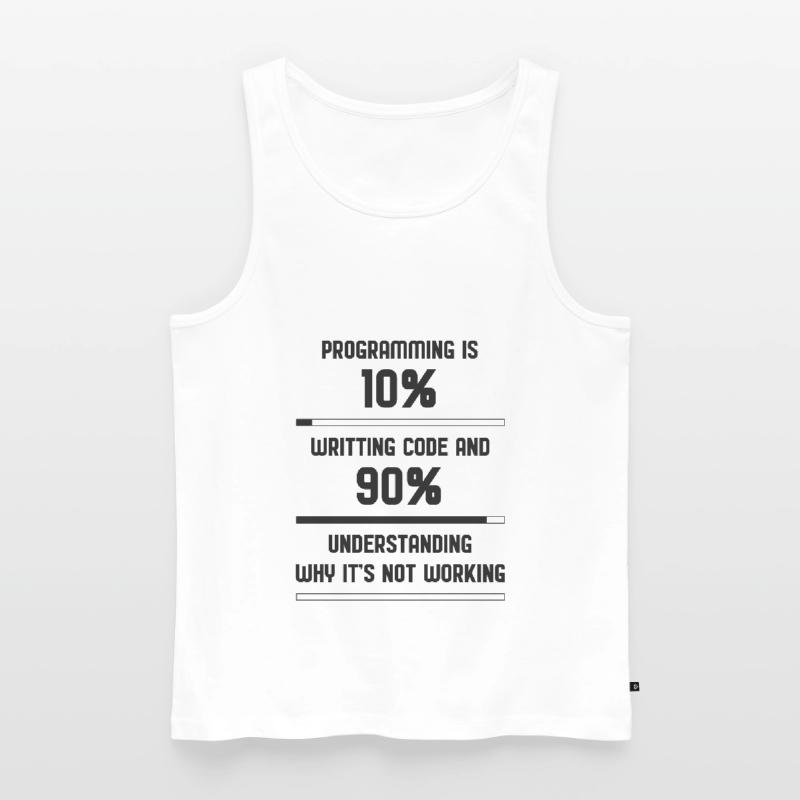 Programming code Funny Men's Premium Organic Tank Top