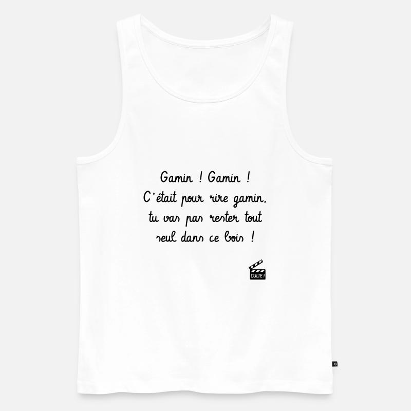 Gamin ! Gamin ! C'est arrivé près de chez vous - Débardeur bio Premium Homme - blanc