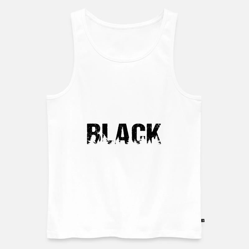 Black Forest Schwarzwald - Männer Premium Bio Tank Top - Weiß