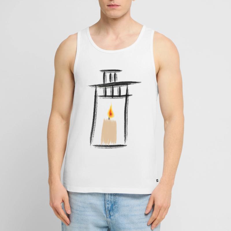 Laterne Männer Premium Bio Tank Top
