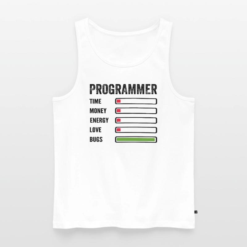 développeur humour programmeur codeur code Débardeur bio Premium Homme