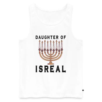 Israelite Jew Israelite Heritage Jewish Israel Jew - Men's Premium Organic Tank Top - white - Front - AI Model Male 178 light (178cm)