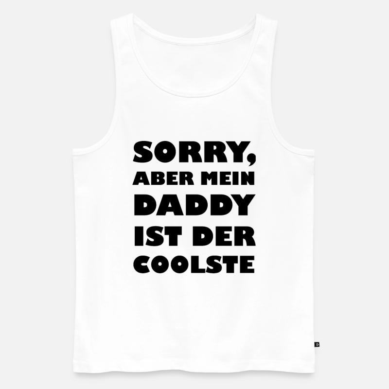 Coolster Daddy - Männer Premium Bio Tank Top - Weiß