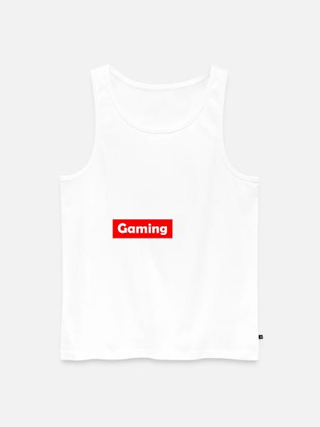 Jeux - Débardeur bio Premium Homme - blanc