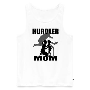 Leichtathletik Leichtathletikspiele - Männer Premium Bio Tank Top - Weiß - Vorne - Michal (187cm)