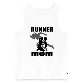 Leichtathletik Leichtathletikspiele - Männer Premium Bio Tank Top - Weiß - Vorne - Michal (187cm)