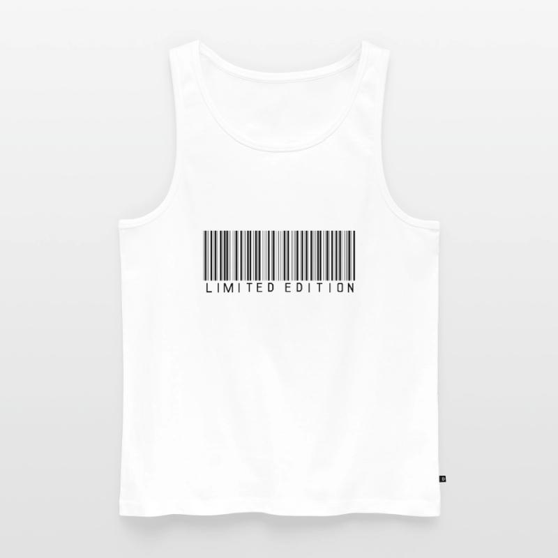 EDITION LIMITÉE - CODE-BARRES - STRICHCODE - SCANNER Débardeur bio Premium Homme