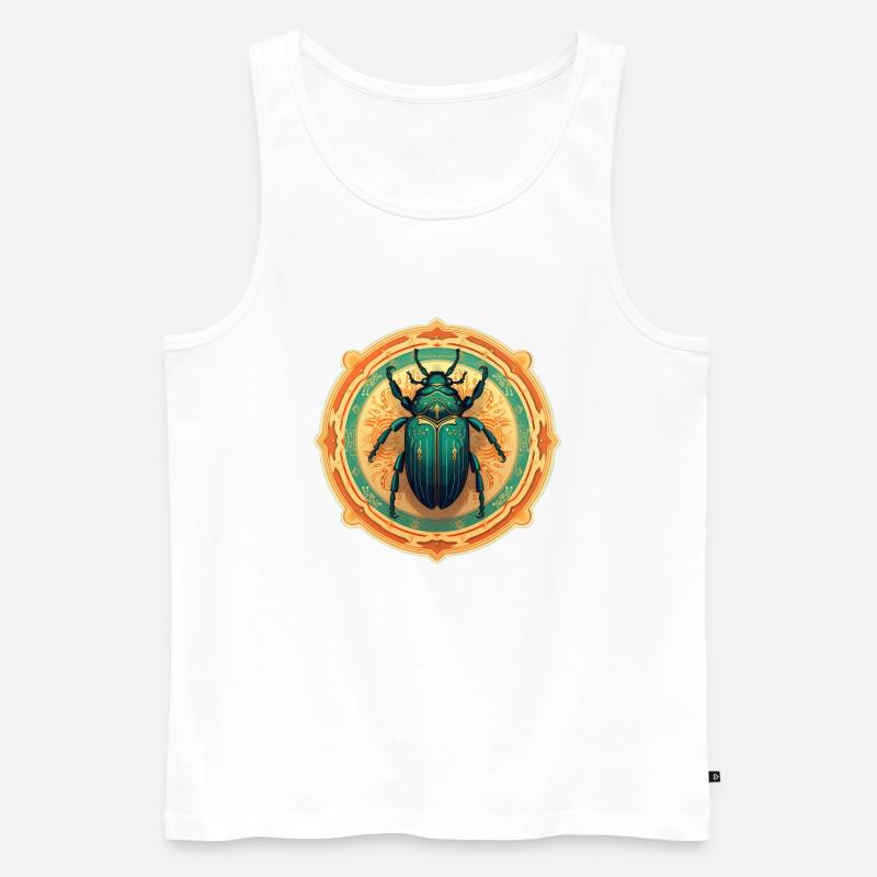 borkenkäfer - Männer Premium Bio Tank Top - Weiß