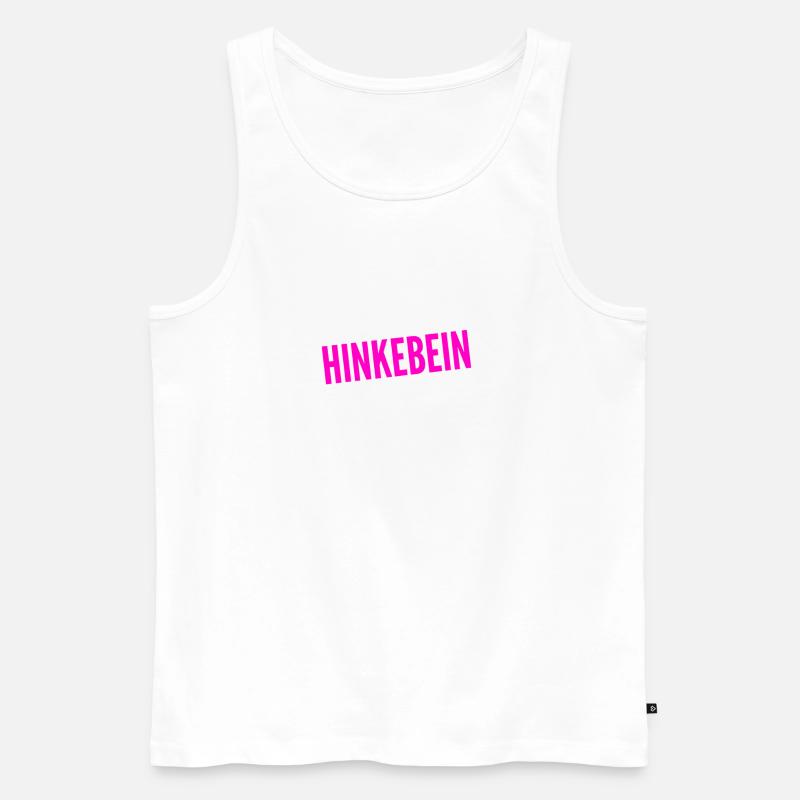 ich hinke - Männer Premium Bio Tank Top - Weiß