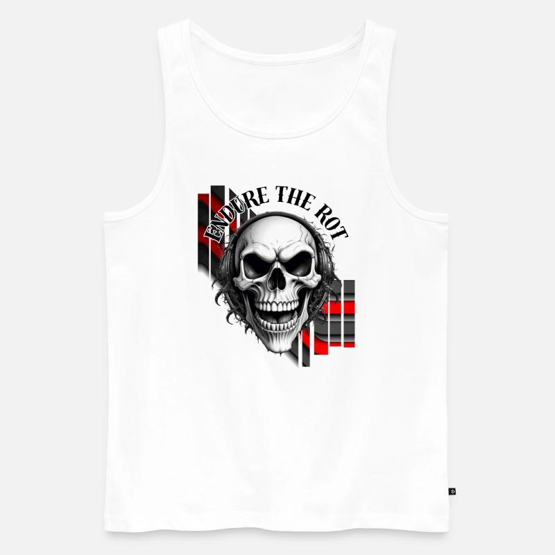 Endure the Rot - Männer Premium Bio Tank Top - Weiß
