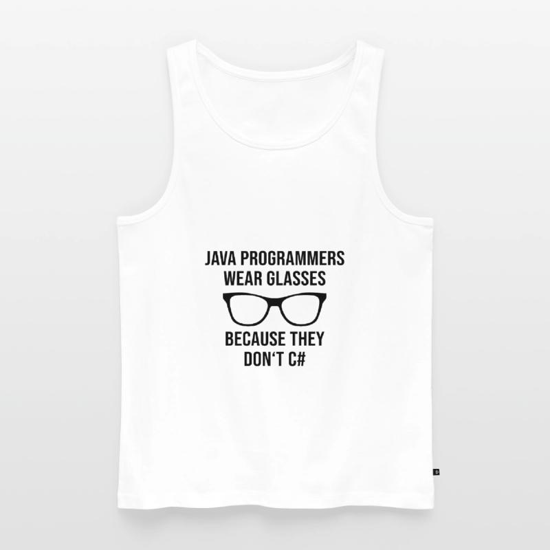 Programmer Java Men's Premium Organic Tank Top