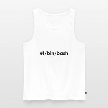 Programmeur Admin Devops Linux Bash Débardeur bio Premium Homme