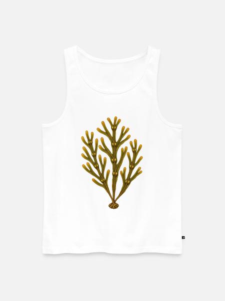 Blasenbruch in einer Gezeitenströmung - Männer Premium Bio Tank Top - Weiß