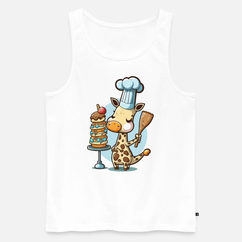 Cuisson à la commande - Débardeur bio Premium Homme - blanc