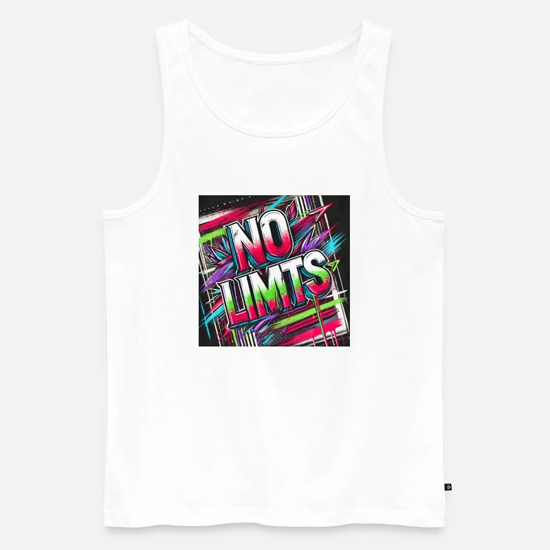 10C362A0 2081 4FCF B33B C88B0DCA9B3B - Männer Premium Bio Tank Top - Weiß