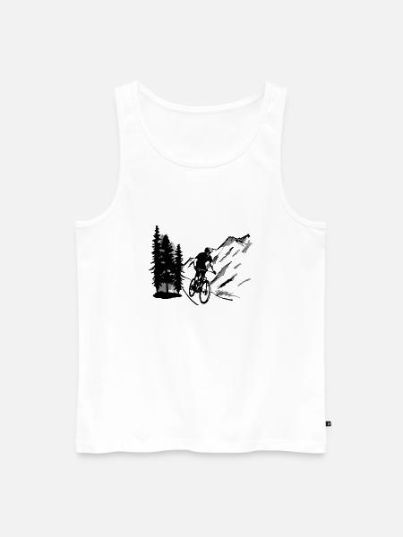 VTT, VTT, VTT - Débardeur bio Premium Homme - blanc