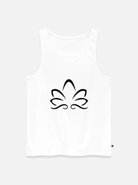yoga - Débardeur bio Premium Homme - blanc