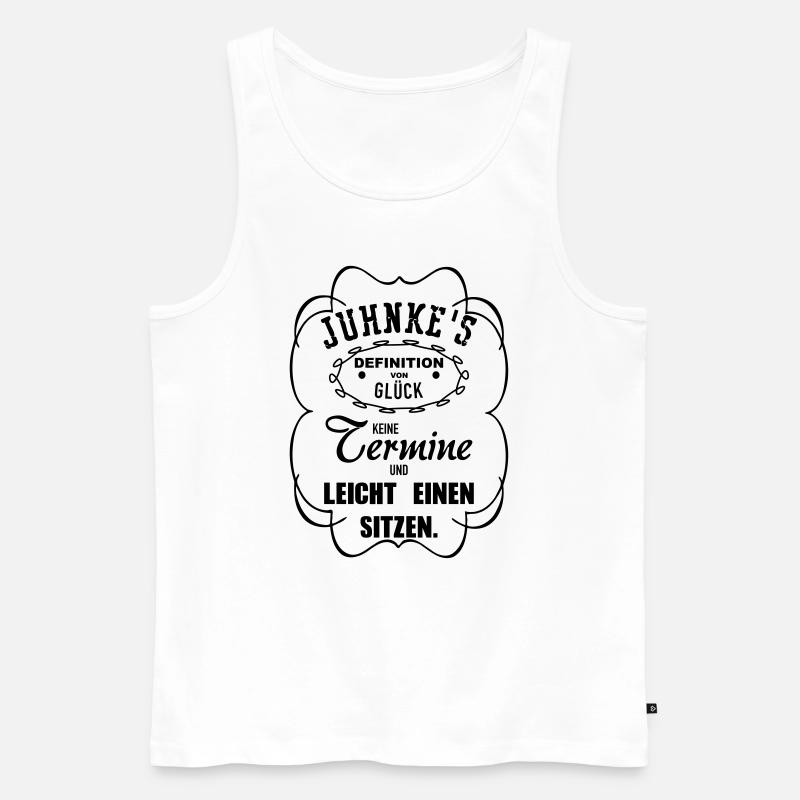 Leicht einen sitzen - Männer Premium Bio Tank Top - Weiß