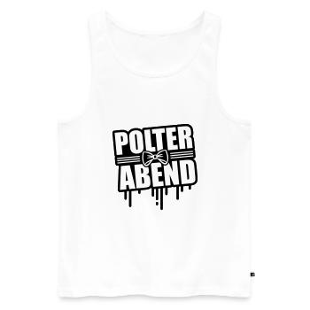 Bachelor party bachelor party - Men's Premium Organic Tank Top - white - Front - AI Model Male 178 light (178cm)
