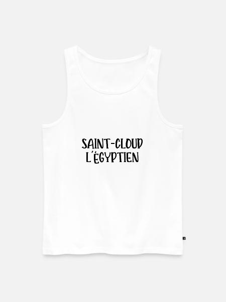saint-cloud l'égyptien - Débardeur bio Premium Homme - blanc