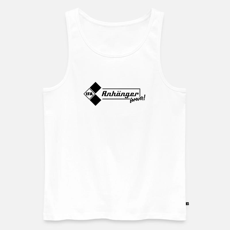 IFA Anhänger forever - Männer Premium Bio Tank Top - Weiß