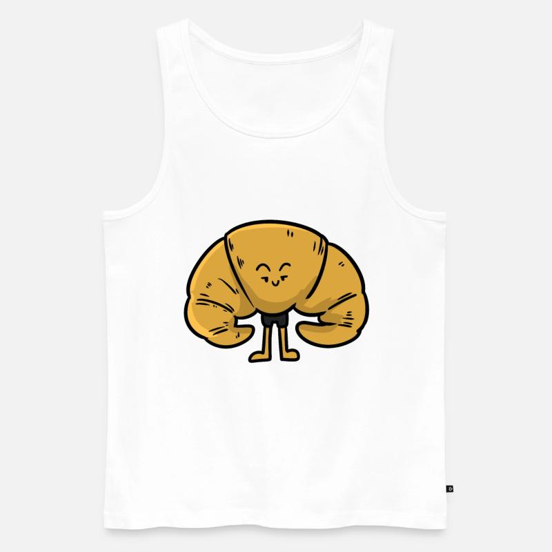 Alien Skateboards - Männer Premium Bio Tank Top - Weiß