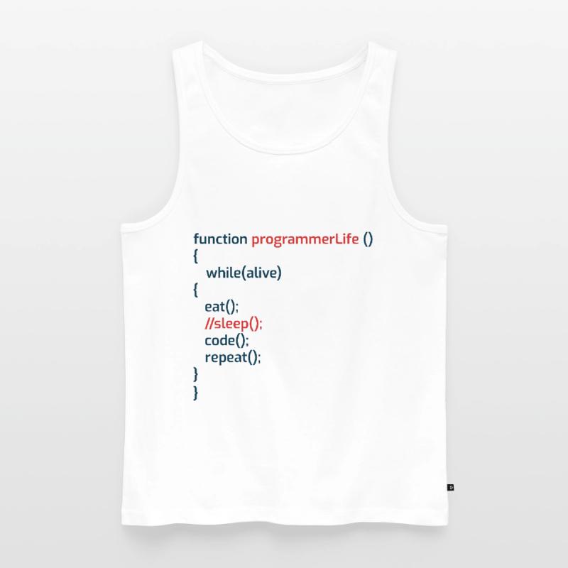 Computerprogrammierer Codierer Software Engineers Geschenk Männer Premium Bio Tank Top