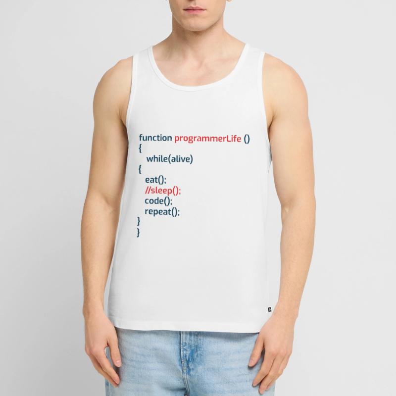 Computerprogrammierer Codierer Software Engineers Geschenk Männer Premium Bio Tank Top