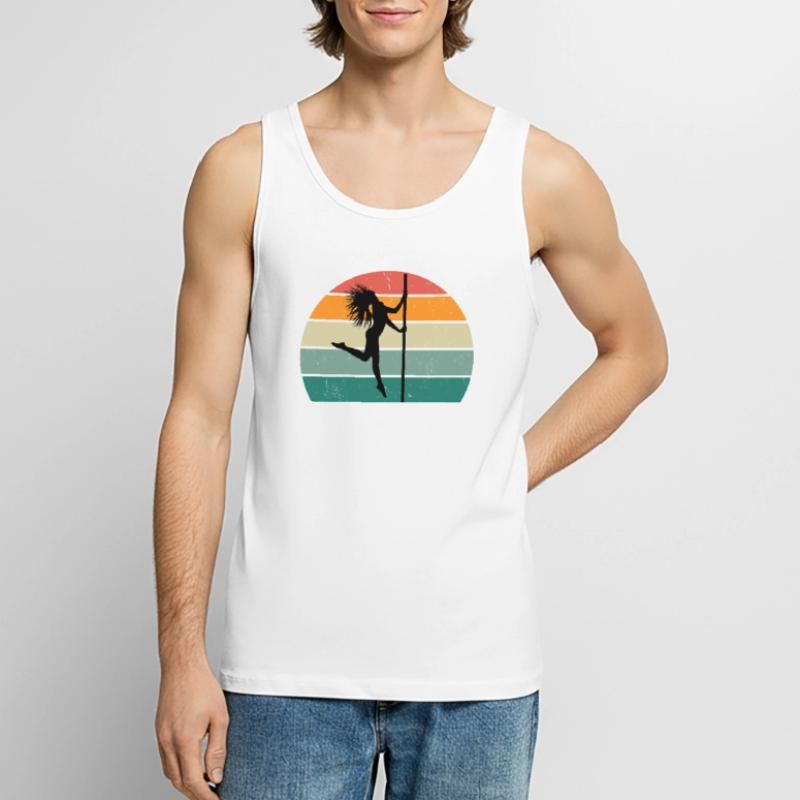 Pole Dancer Pole Dance Pole Dance Men's Premium Organic Tank Top