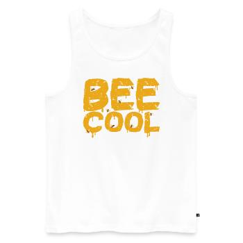Beekeeping Bee beekeeper Honey Dealer Zeidler Bienen - Men's Premium Organic Tank Top - white - Front - AI Model Male 178 light (178cm)